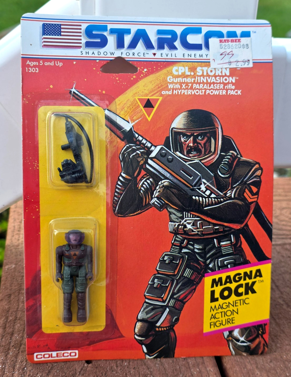 CPL. Storn 1986 STARCOM Vintage Coleco NEW MIB Unused
